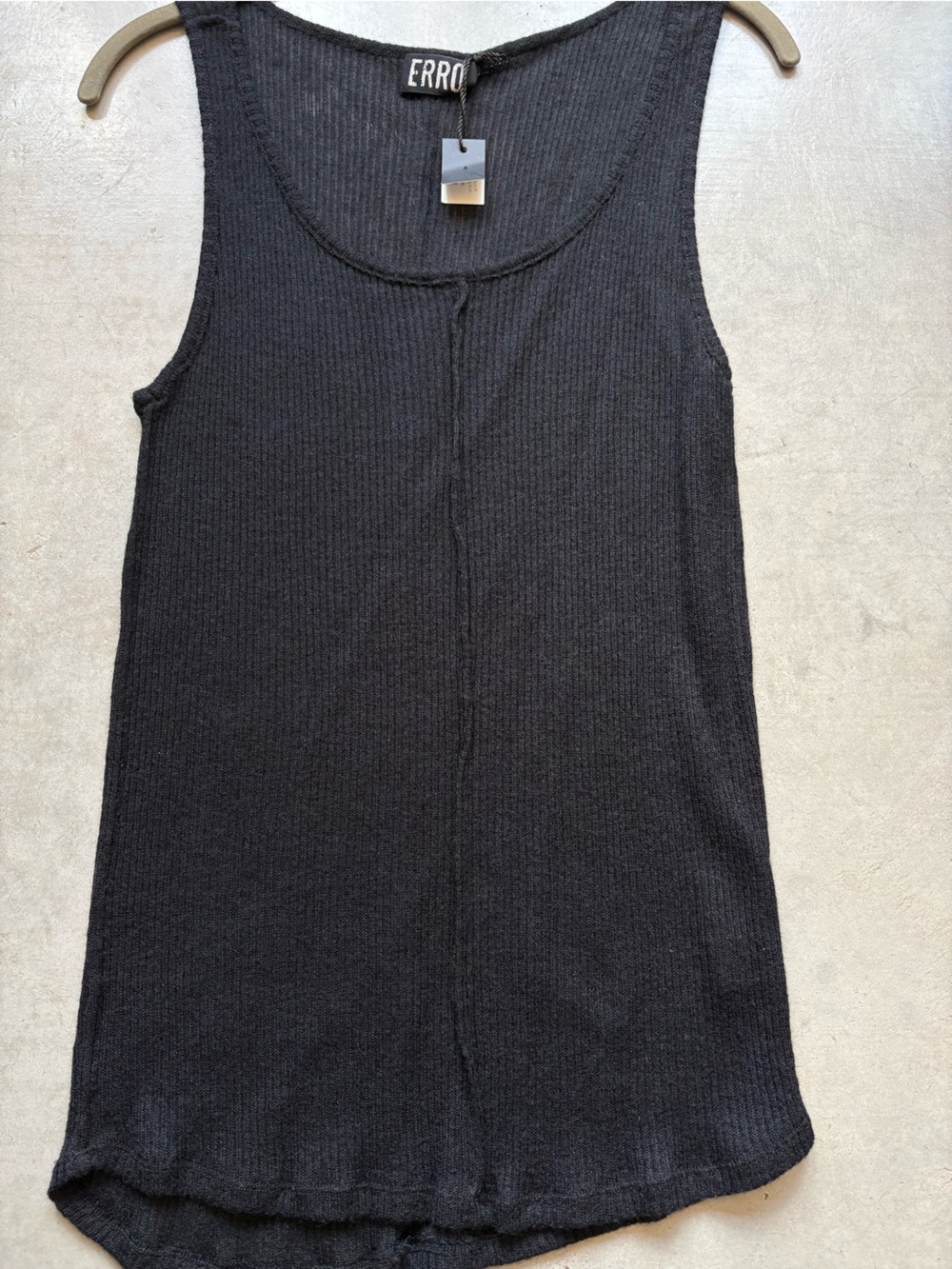 NWT Henry Beguelin Erro Mohair Basic Tank Top